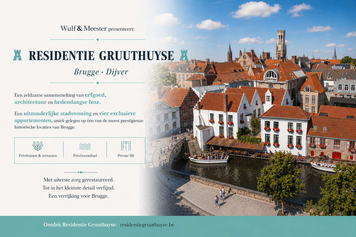 Residentie Gruuthuyse Dijver Brugge