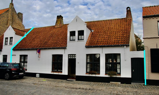 Charmant huis te huur in Brugge