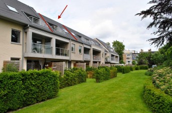 Dakappartement te huur in Brugge