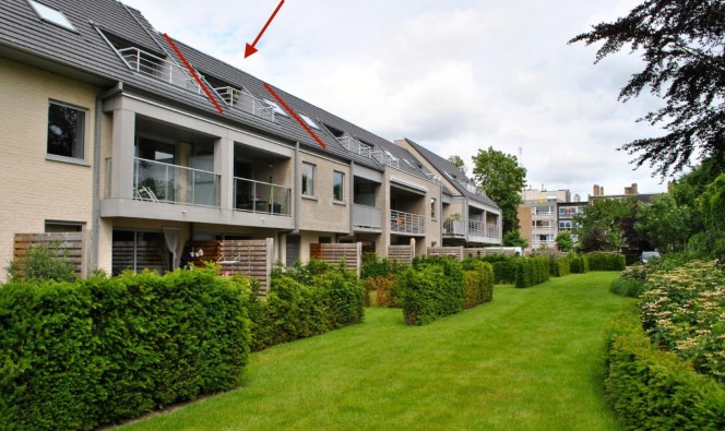 Dakappartement te huur in Brugge