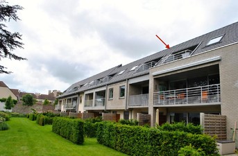 Dakappartement te huur in Brugge