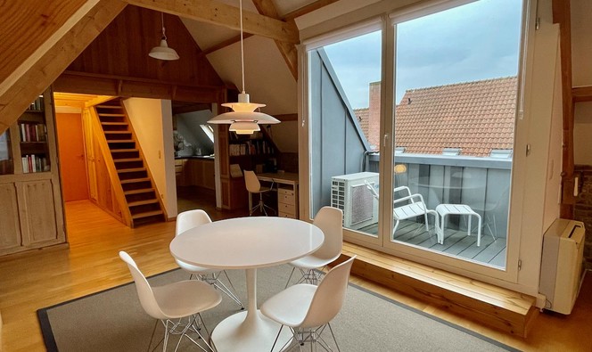 Dakappartement te koop in Brugge