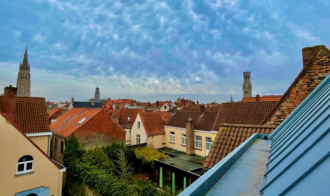 Dakappartement te koop in Brugge
