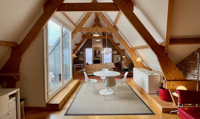 Dakappartement te koop in Brugge