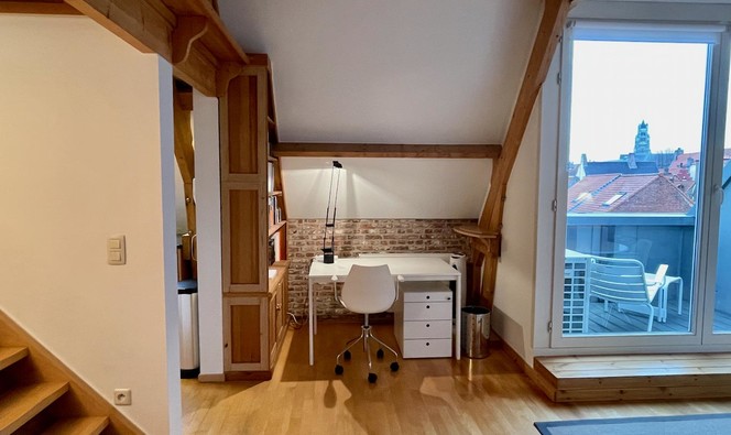 Dakappartement te koop in Brugge