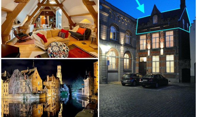 Dakappartement te koop in Brugge