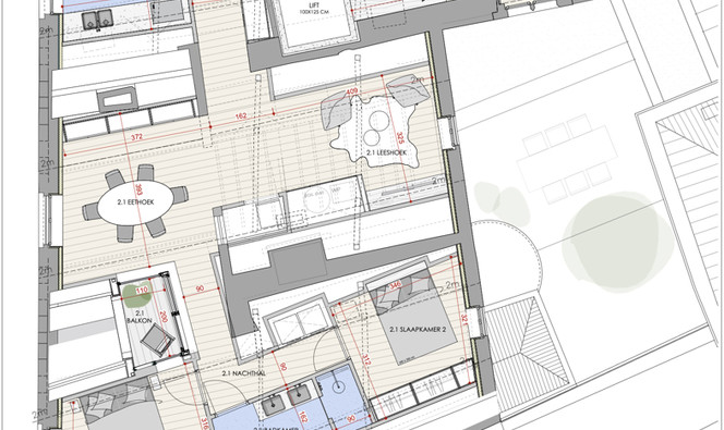 Dakappartement te koop in Brugge