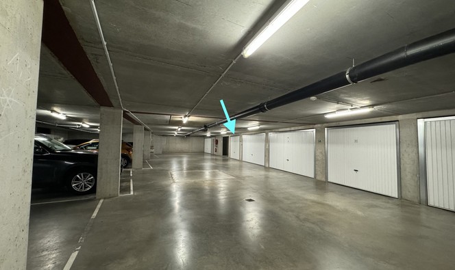 Gesloten garagebox te huur in Brugge